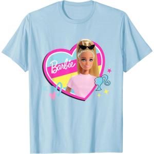 imageBarbie  Play With Heart TShirtBaby Blue