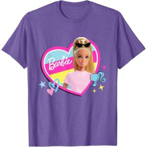 imageBarbie  Play With Heart TShirtPurple Heather