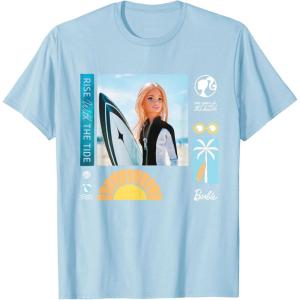 imageBarbie  Rise with the Tide Summer Days TShirtBaby Blue