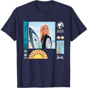 imageBarbie  Rise with the Tide Summer Days TShirtNavy Blue
