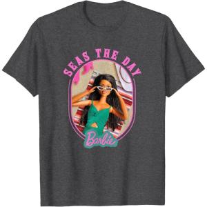 imageBarbie  Seas the Day TShirtDark Heather Grey