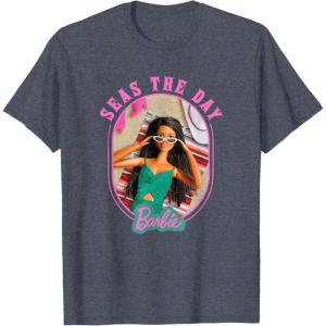imageBarbie  Seas the Day TShirtHeather Blue