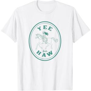 imageBarbie  YeeHaw Cowgirl TShirtWhite