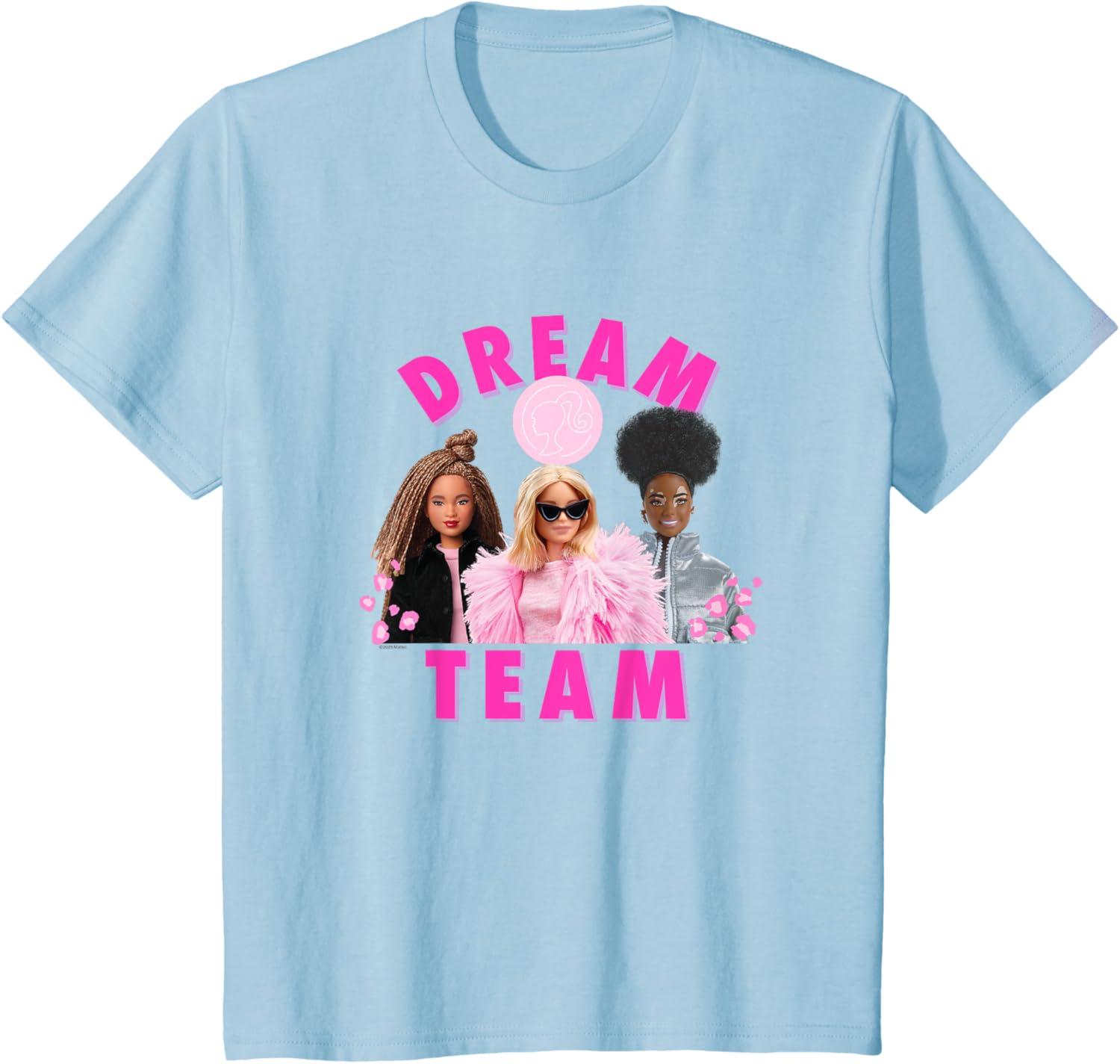 imageBarbie  Fashion Dream Team TShirtBaby Blue