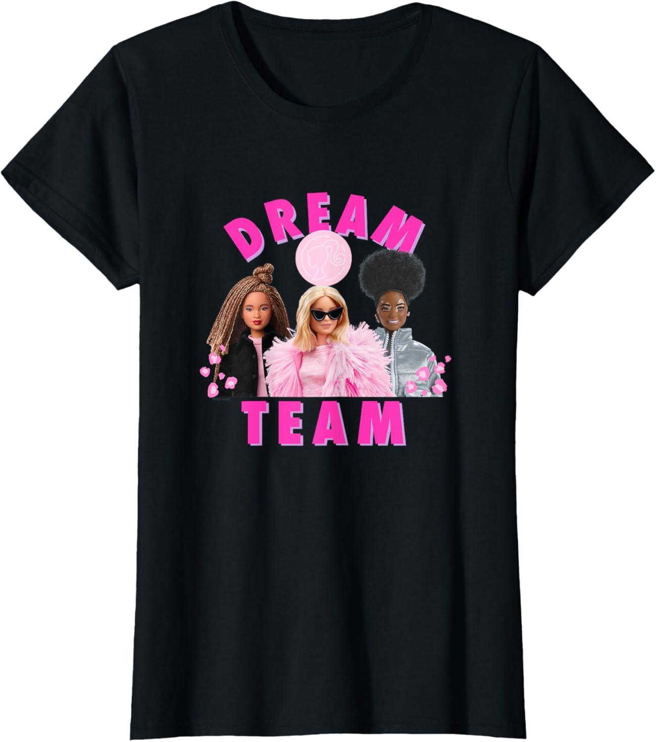 imageBarbie  Fashion Dream Team TShirtBlack