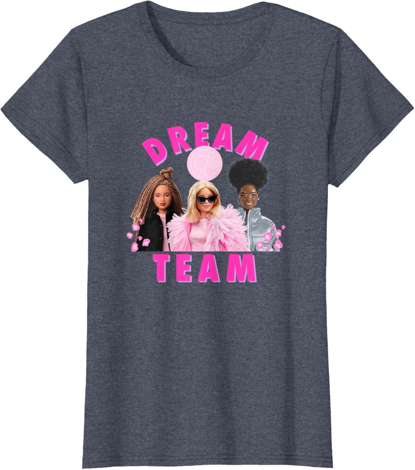 imageBarbie  Fashion Dream Team TShirtHeather Blue