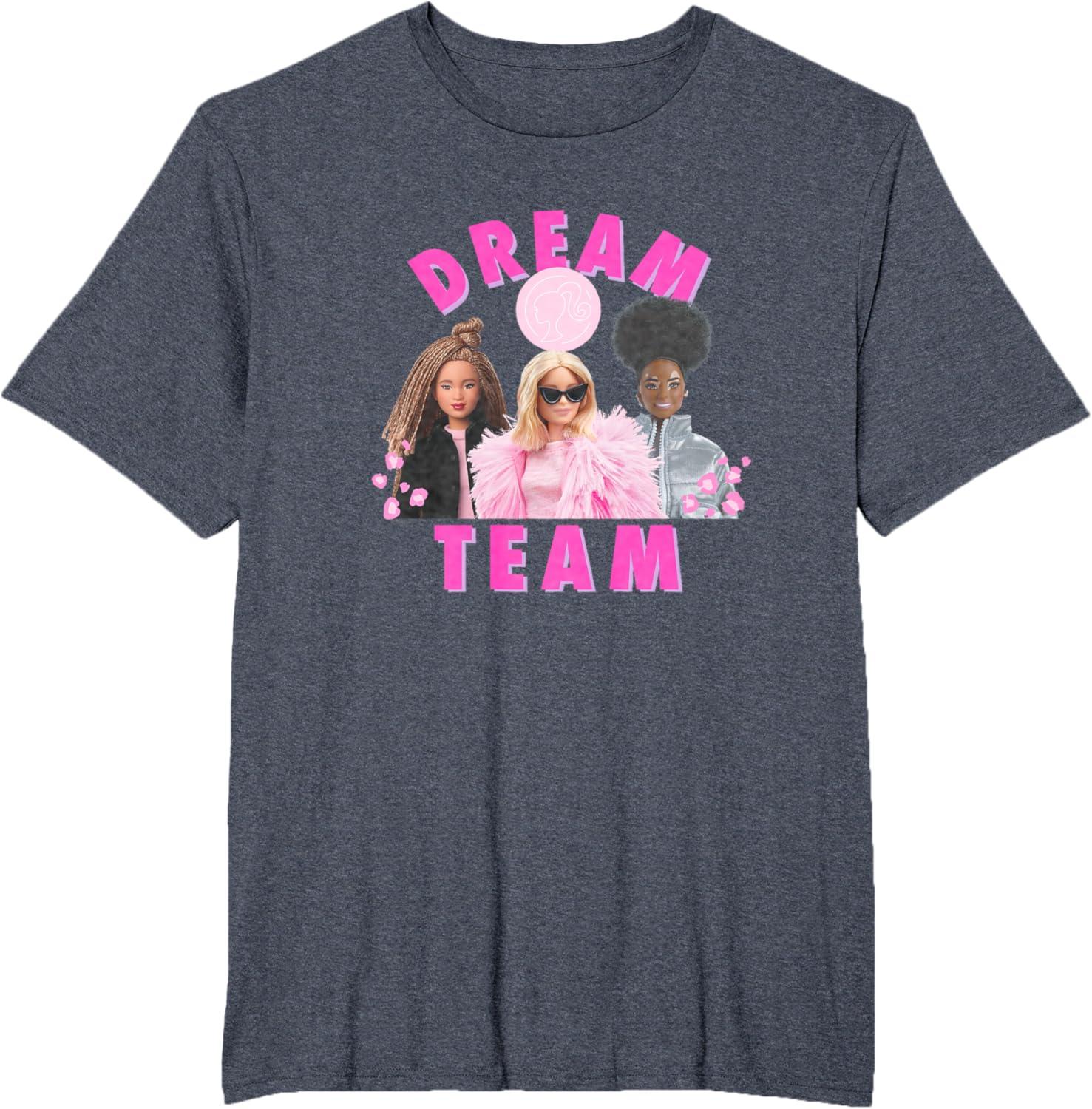 imageBarbie  Fashion Dream Team TShirtHeather Blue