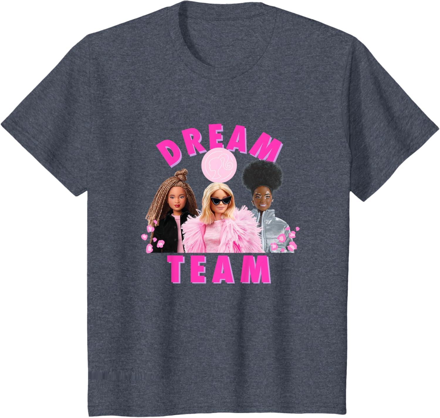 imageBarbie  Fashion Dream Team TShirtHeather Blue