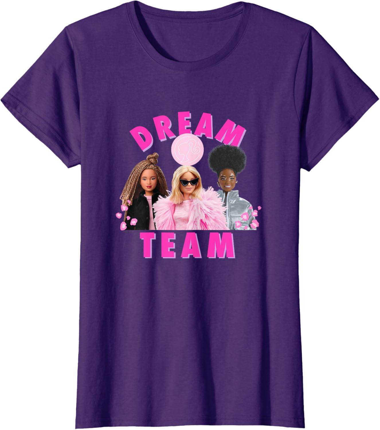 imageBarbie  Fashion Dream Team TShirtPurple