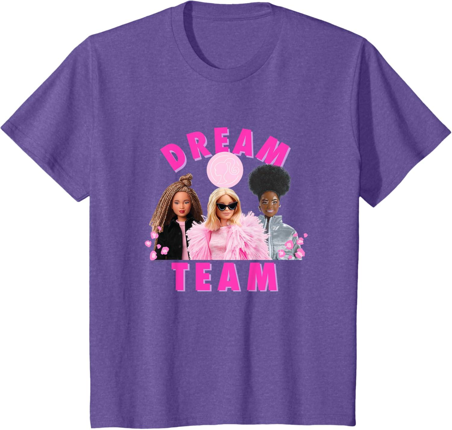 imageBarbie  Fashion Dream Team TShirtPurple Heather