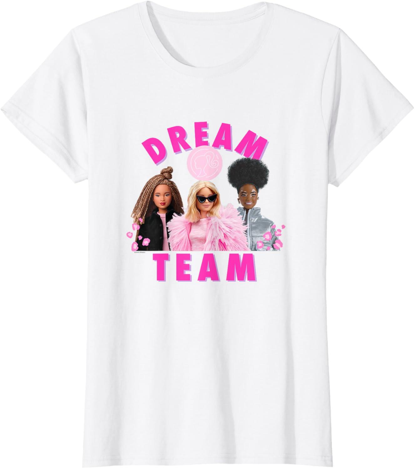 imageBarbie  Fashion Dream Team TShirtWhite