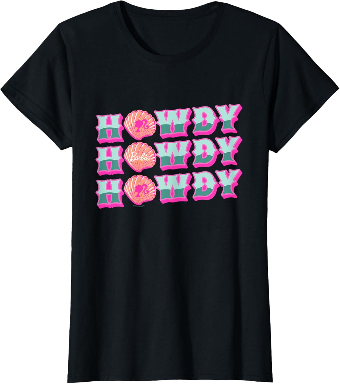 imageBarbie  Howdy TShirtBlack