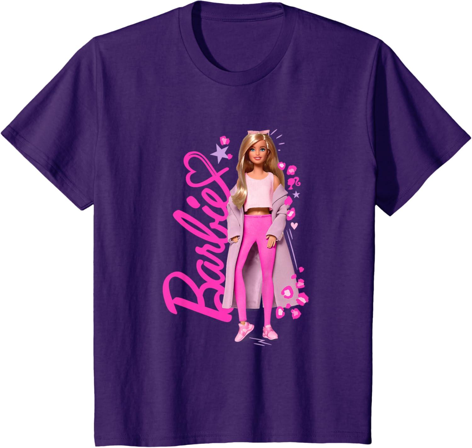 imageBarbie  On My Way TShirtPurple