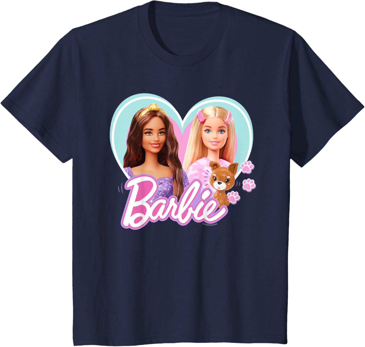 imageBarbie  Pawsitive Vibes TShirtNavy Blue
