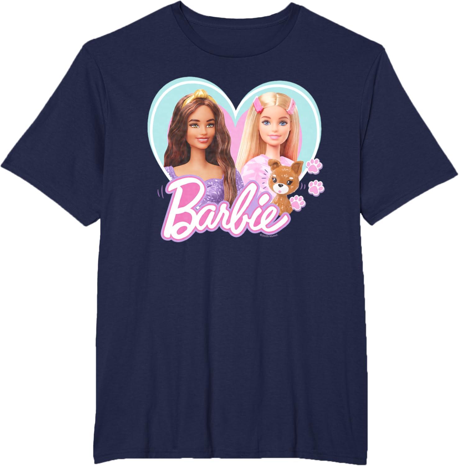 imageBarbie  Pawsitive Vibes TShirtNavy Blue