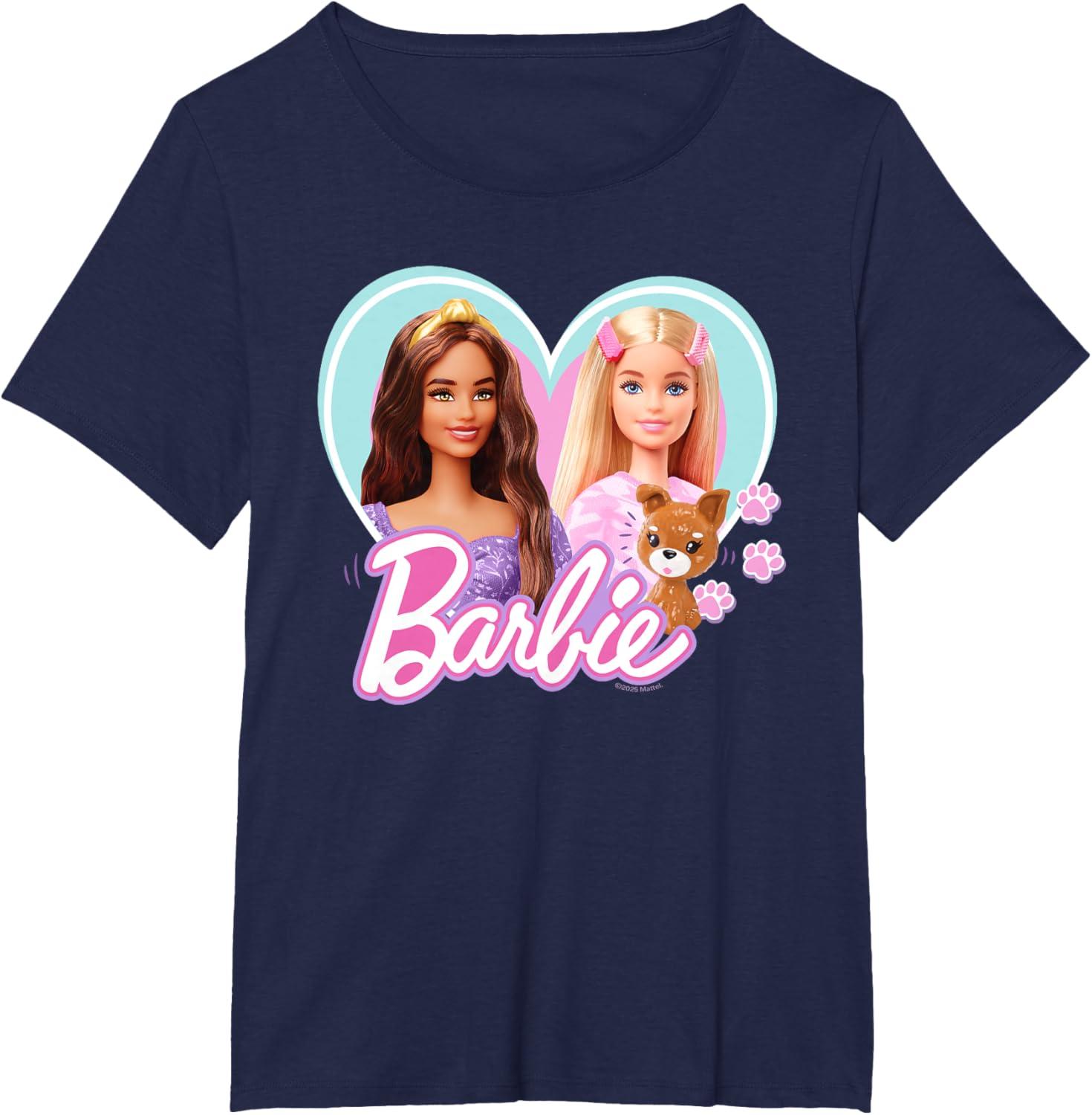 imageBarbie  Pawsitive Vibes TShirtNavy Blue