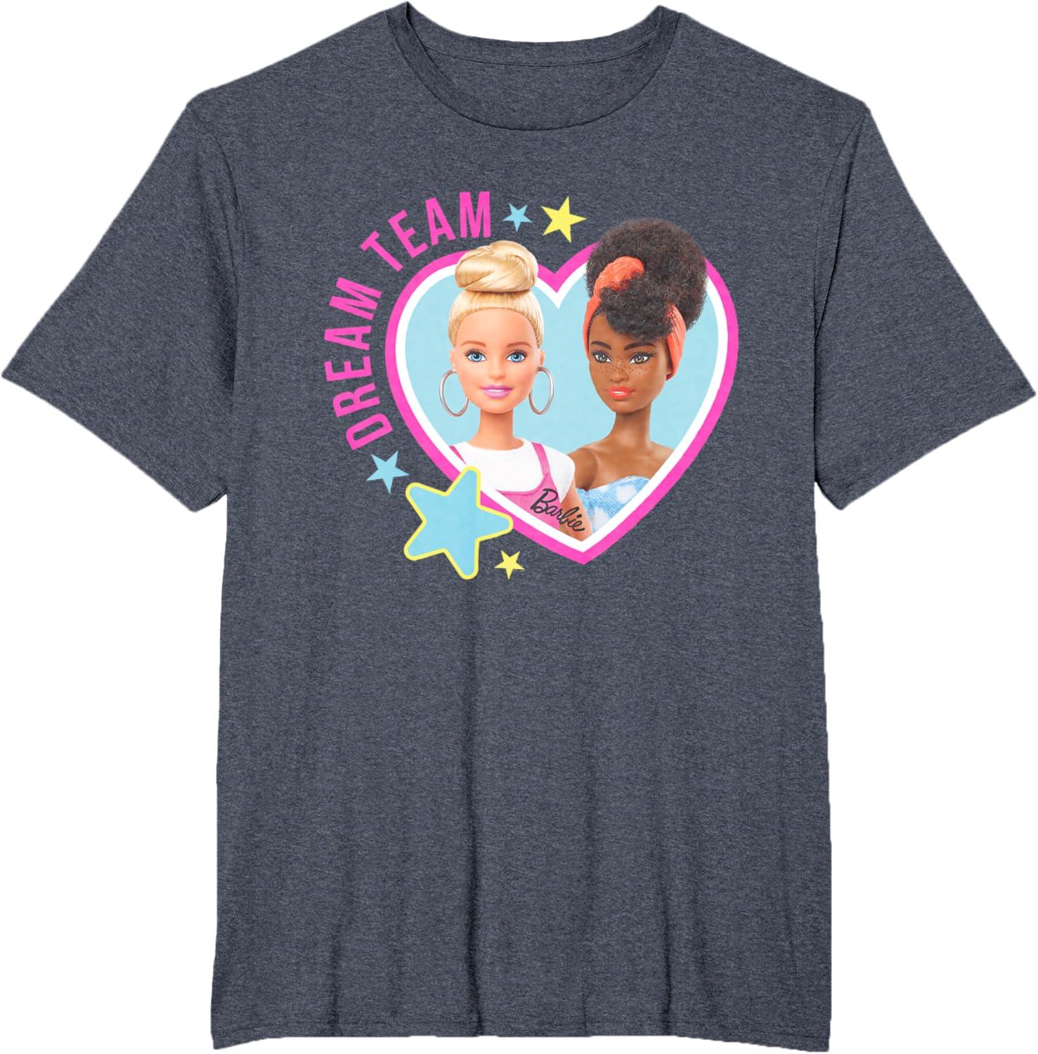 imageBarbie  Summer Dream Team TShirtHeather Blue