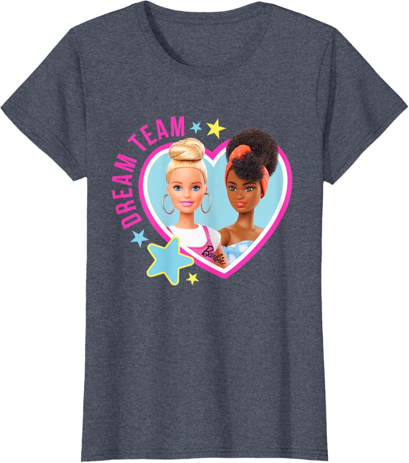 imageBarbie  Summer Dream Team TShirtHeather Blue