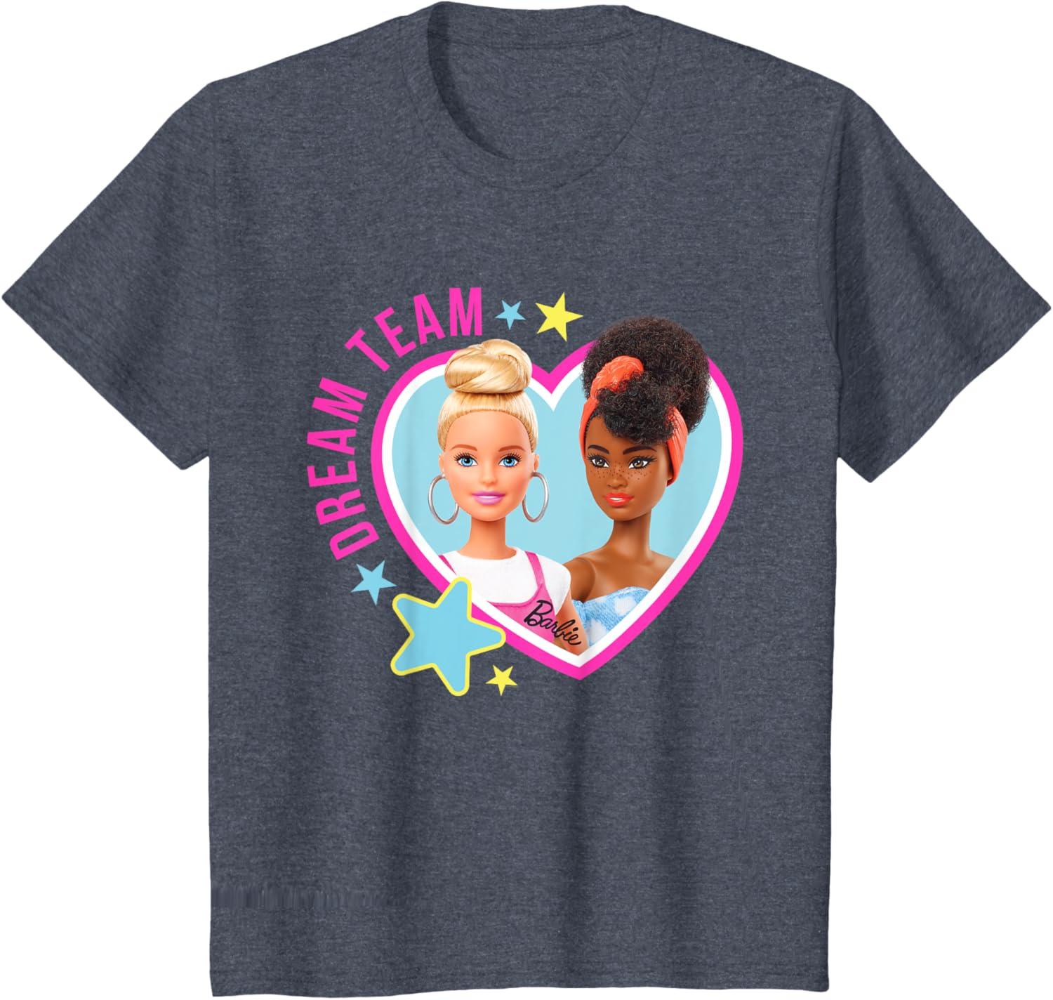imageBarbie  Summer Dream Team TShirtHeather Blue