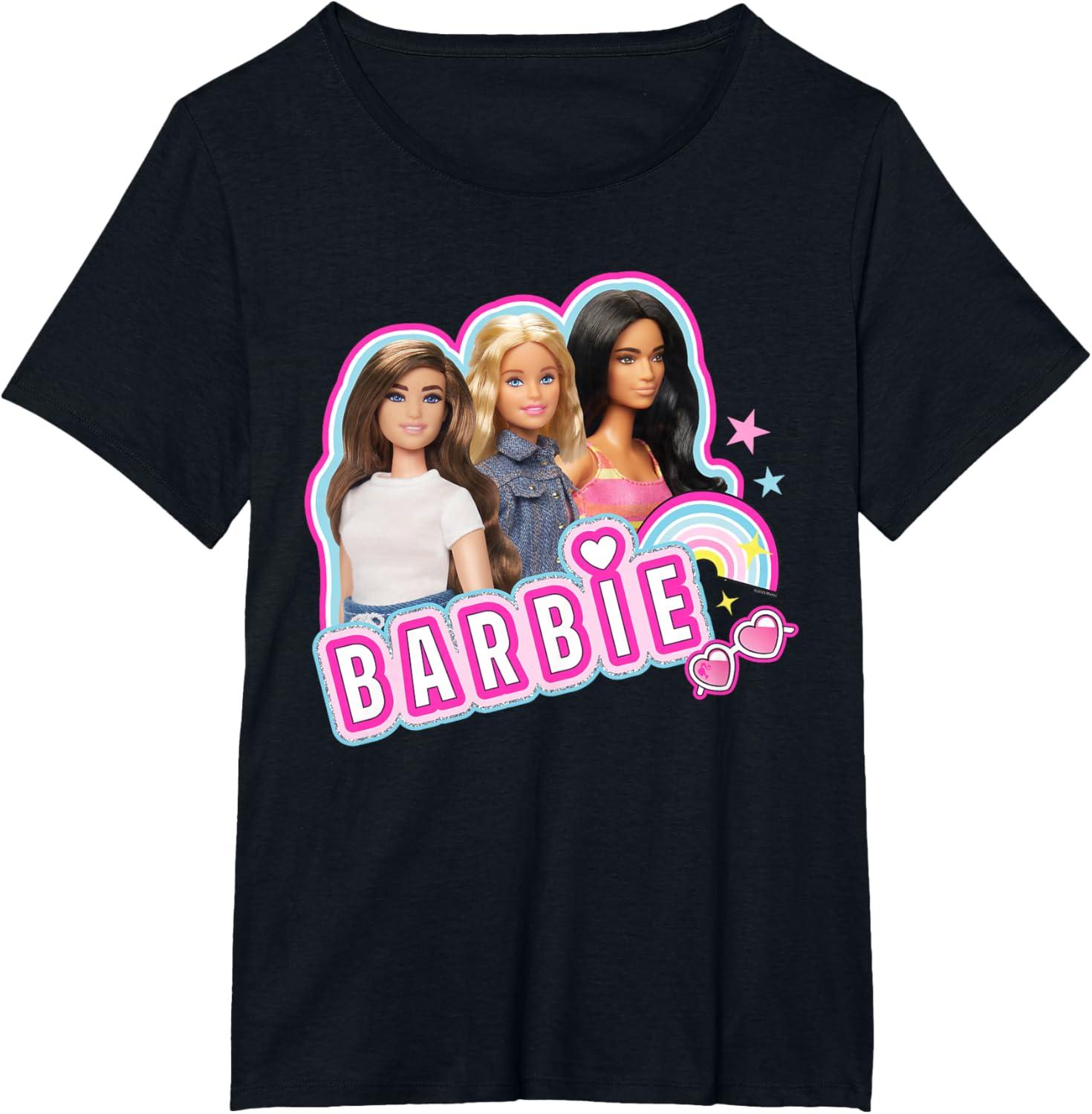 imageBarbie  Weekends Best Friends Fun TShirtBlack