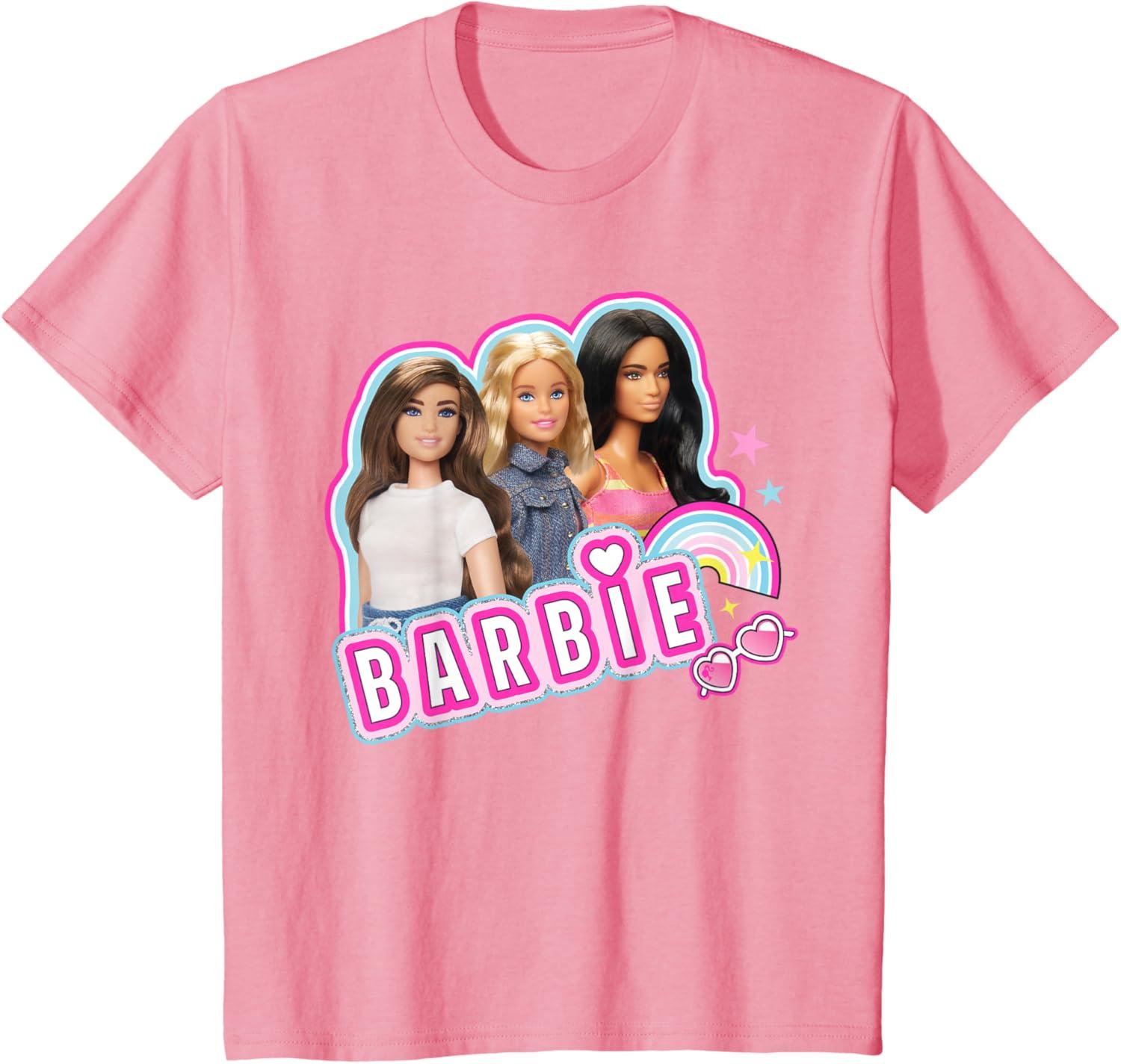 imageBarbie  Weekends Best Friends Fun TShirtPink