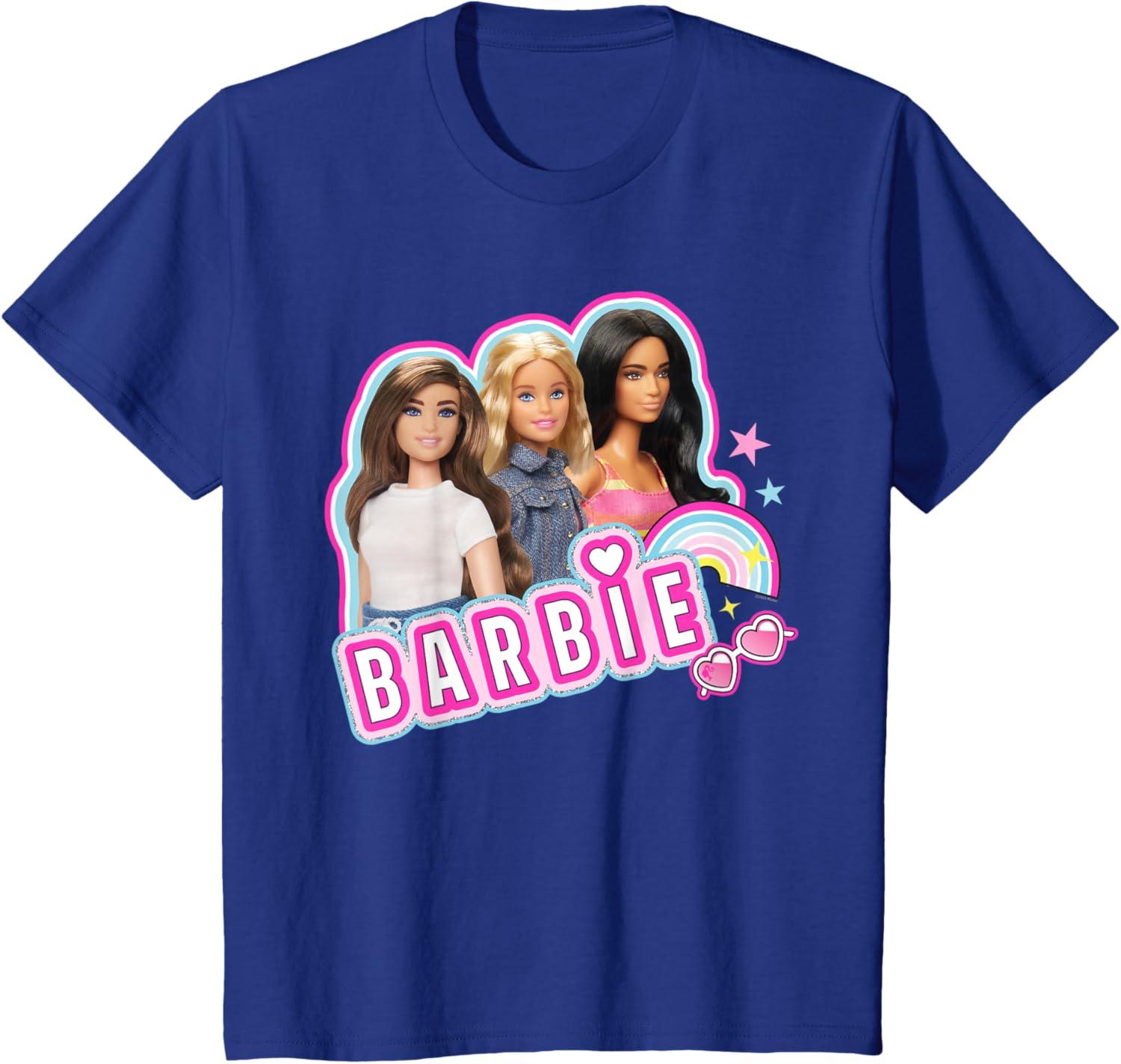 imageBarbie  Weekends Best Friends Fun TShirtRoyal Blue