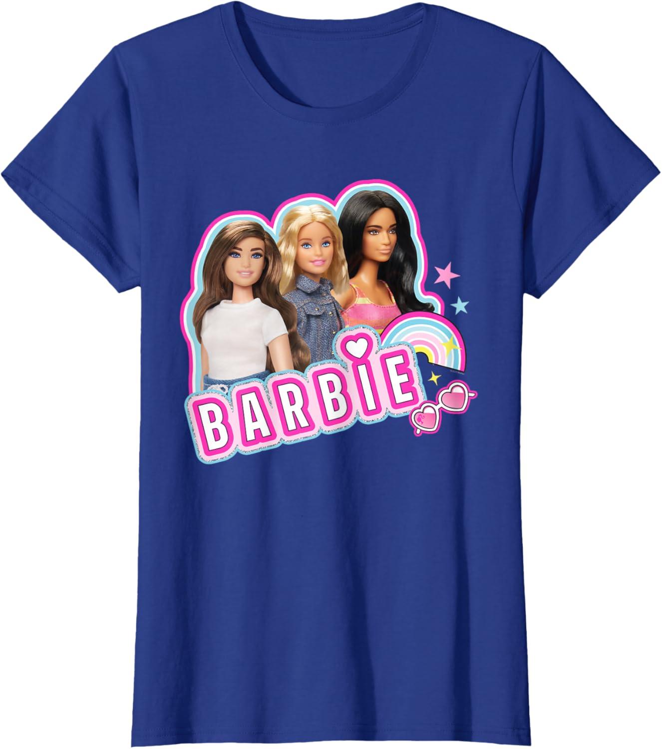 imageBarbie  Weekends Best Friends Fun TShirtRoyal Blue