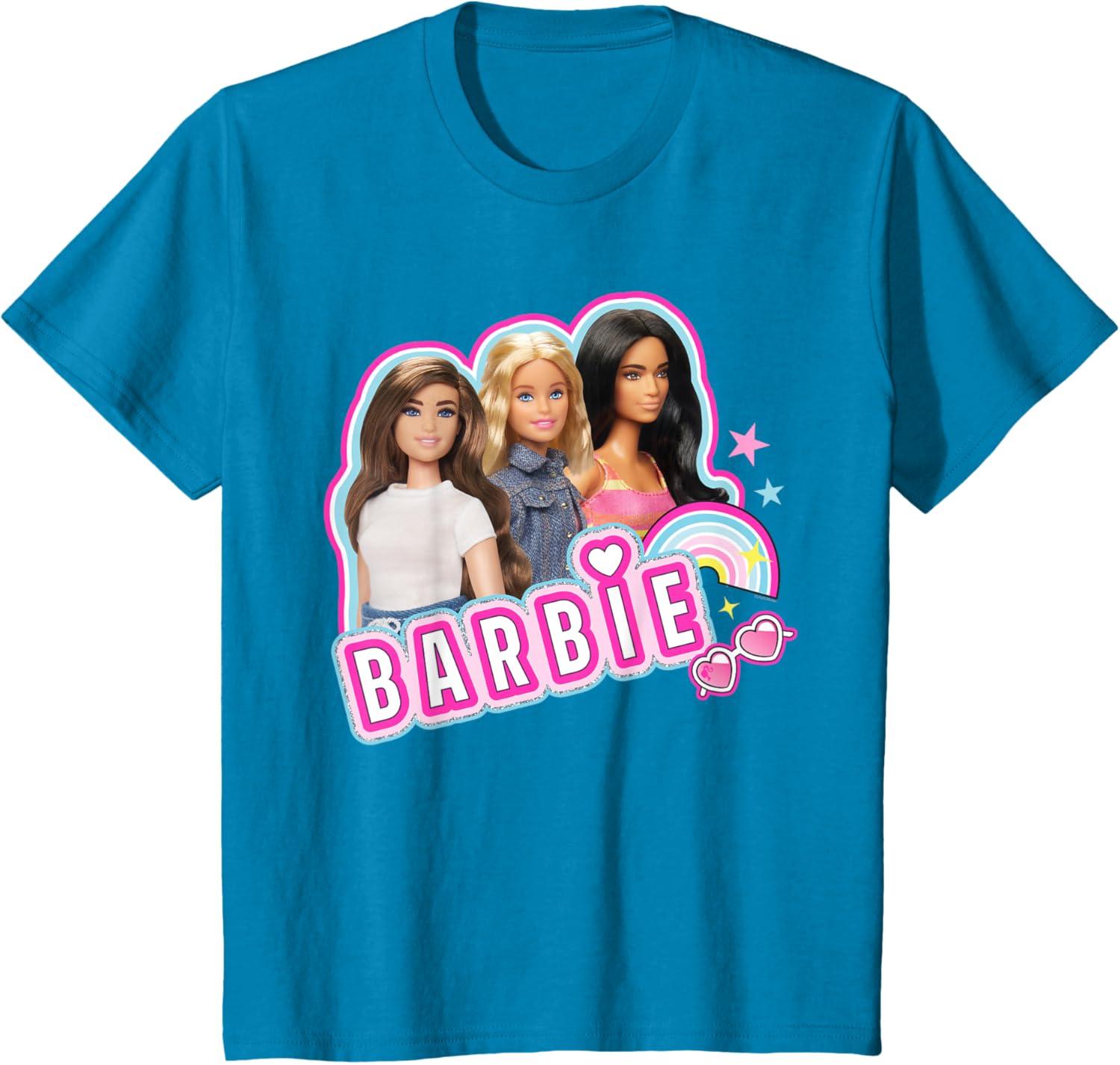 imageBarbie  Weekends Best Friends Fun TShirtSapphire Blue