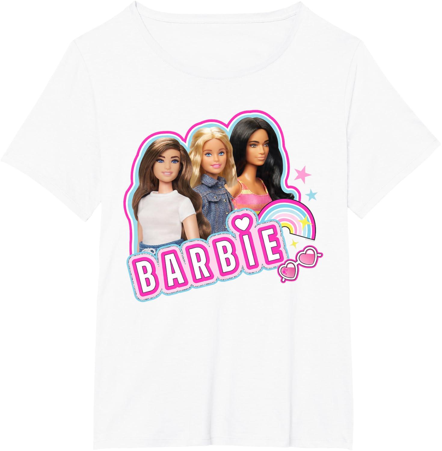 imageBarbie  Weekends Best Friends Fun TShirtWhite