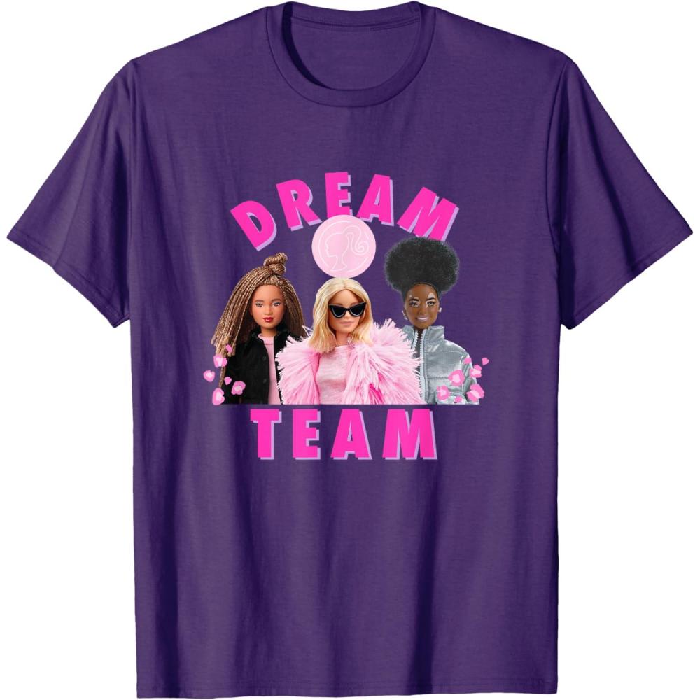 imageBarbie  Fashion Dream Team TShirtPurple