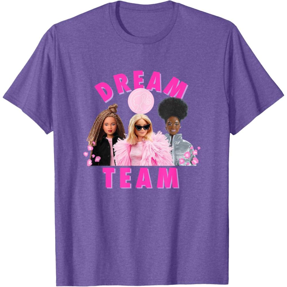 imageBarbie  Fashion Dream Team TShirtPurple Heather