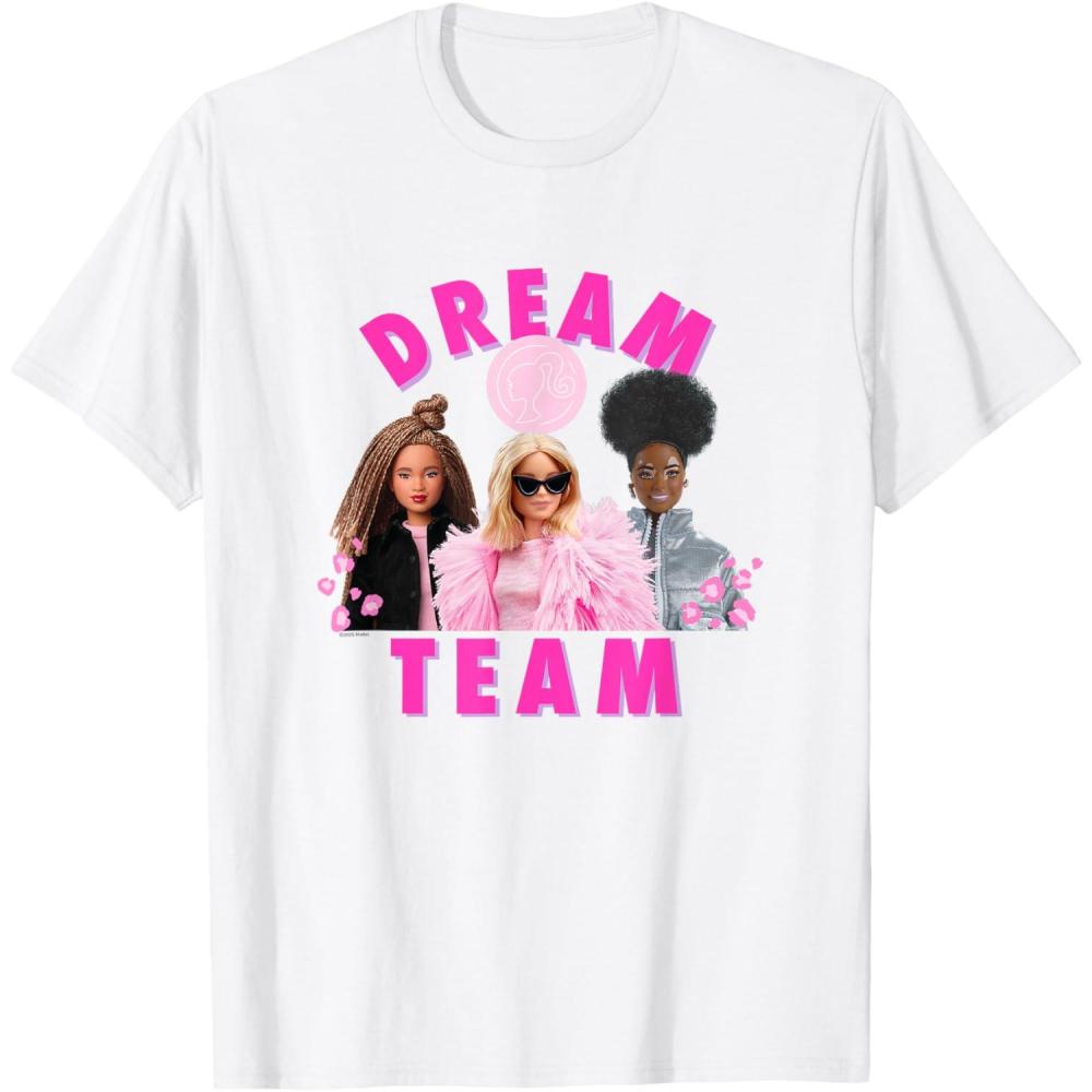 imageBarbie  Fashion Dream Team TShirtWhite
