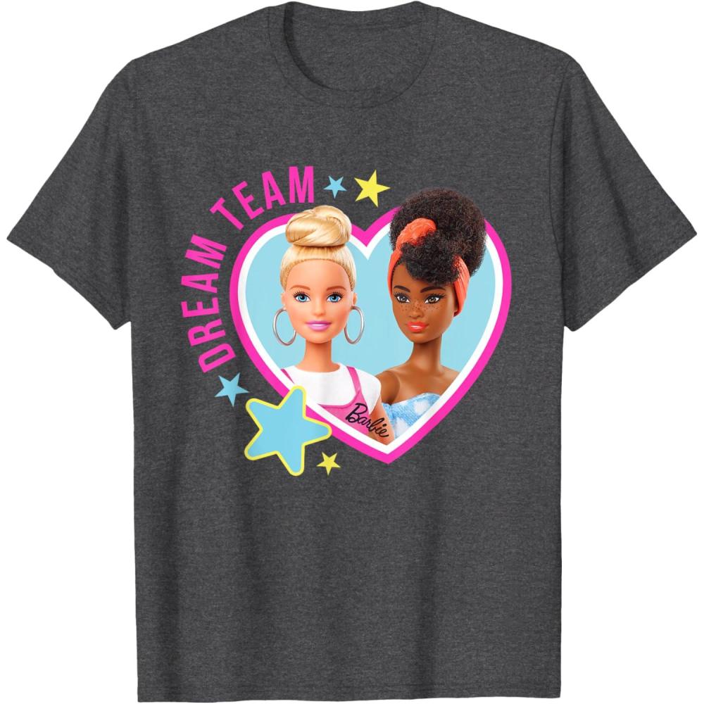 imageBarbie  Summer Dream Team TShirtDark Heather Grey