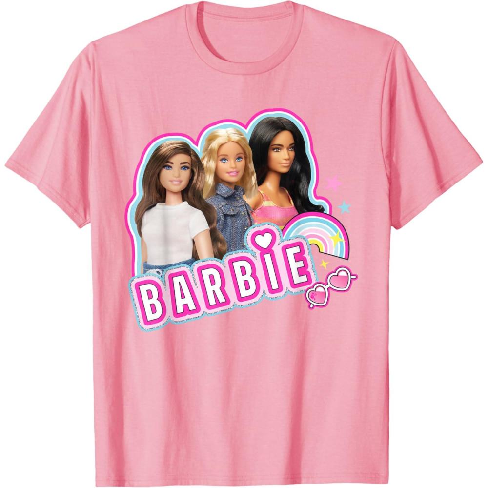 imageBarbie  Weekends Best Friends Fun TShirtPink