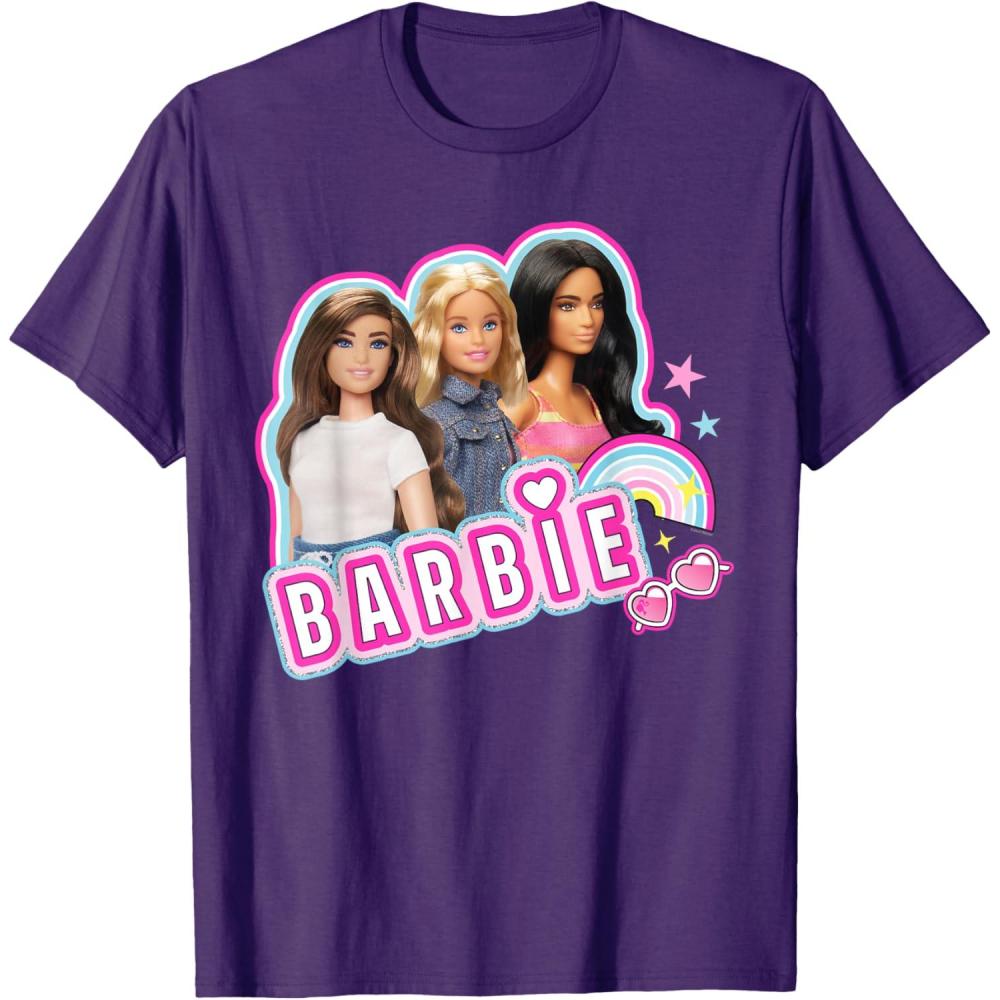 imageBarbie  Weekends Best Friends Fun TShirtPurple