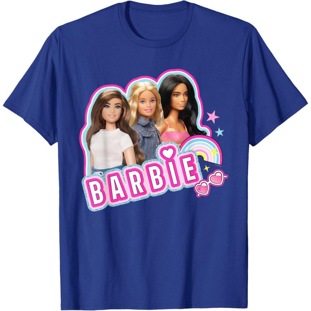 imageBarbie  Weekends Best Friends Fun TShirtRoyal Blue