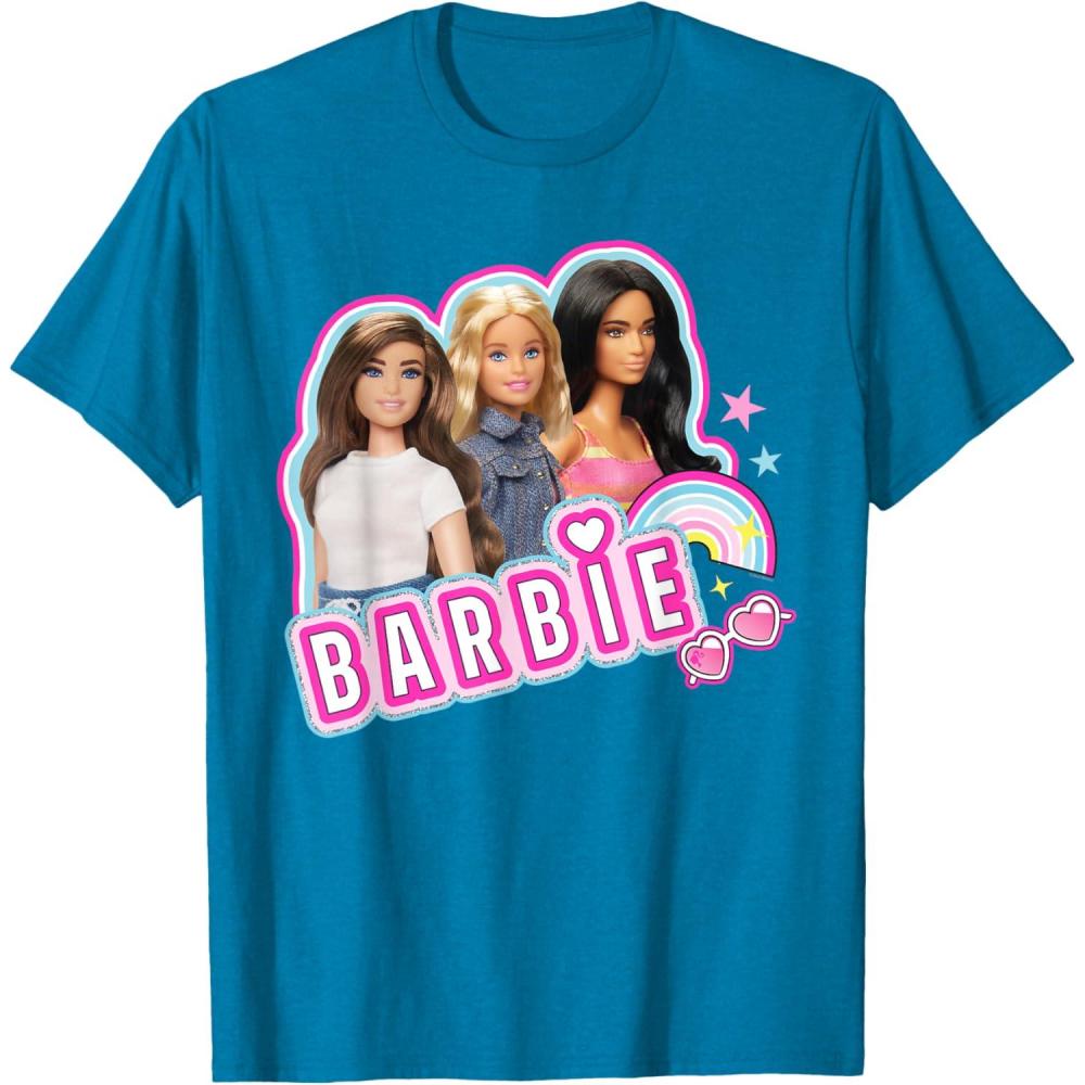 imageBarbie  Weekends Best Friends Fun TShirtSapphire Blue