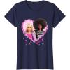 imageBarbie  Barbie Friends Heart TShirtNavy Blue