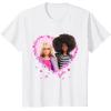 imageBarbie  Barbie Friends Heart TShirtWhite