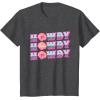 imageBarbie  Howdy TShirtDark Heather Grey