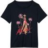 imageBarbie  Meet me in Malibu Illustration TShirtBlack