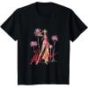 imageBarbie  Meet me in Malibu Illustration TShirtBlack