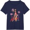 imageBarbie  Meet me in Malibu Illustration TShirtNavy Blue