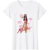 imageBarbie  Meet me in Malibu Illustration TShirtWhite