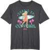 imageBarbie  Surfs Up Cowgirl TShirtDark Heather Grey