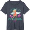 imageBarbie  Surfs Up Cowgirl TShirtHeather Blue