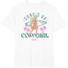 imageBarbie  Surfs Up Cowgirl TShirtWhite