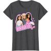 imageBarbie  Weekends Best Friends Fun TShirtDark Heather Grey