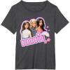 imageBarbie  Weekends Best Friends Fun TShirtDark Heather Grey