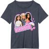 imageBarbie  Weekends Best Friends Fun TShirtHeather Blue